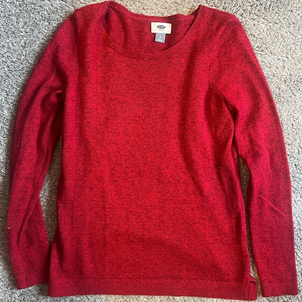 Red Soft Sweater